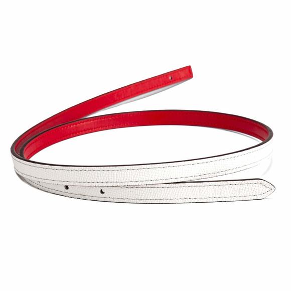 Women\'s Reversible Real Leather Replacement Dress Belt Strap Without Buckle🐶